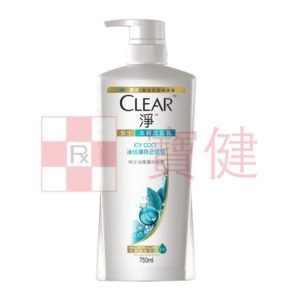 Clear Icy Cool Shampoo 凈 女士洗髮乳- 冰恬薄荷止癢型 750ml