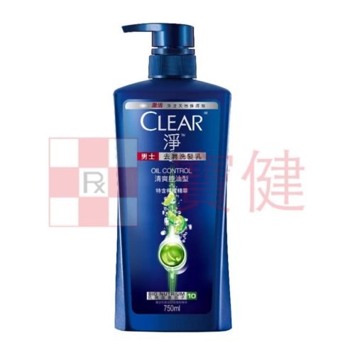 Clear Oil Control Shampoo 凈 男士洗髮乳- 清爽控油型 750ml