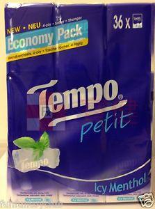 Tempo Economy Pack -Icy Menthol X36包 （冰爽薄荷味）
