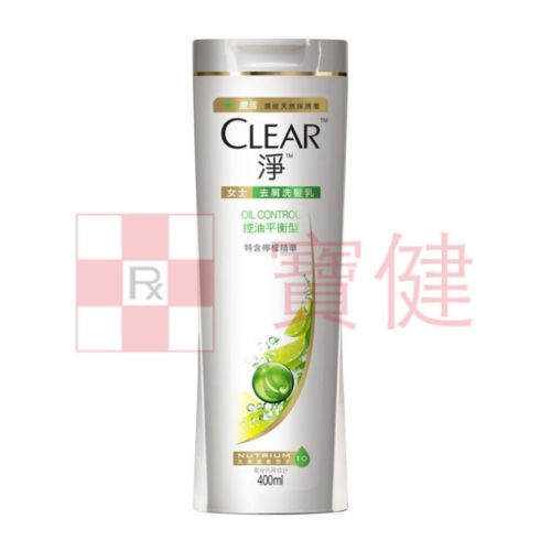 Clear Oil Control Shampoo 凈 女士洗髮乳- 控油平衡型 400ml