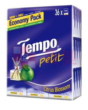 Tempo Economy Pack -Citrus Blossom l X36包 （香薰果味）
