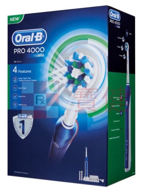 Oral-B Professional P4000 Power Brush (D20.535.4)_Box side(牙刷)