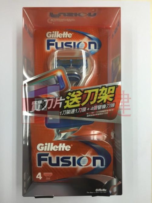 吉列 Fusion 剃刀+刀片